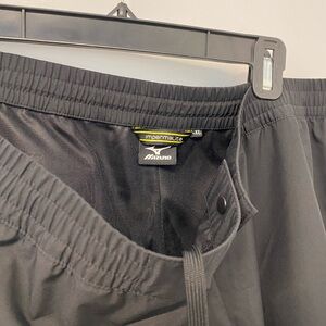 Mizuno Men’s Impermalite Waterproof Rain Performance Golf Pants Large Black